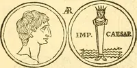 An illustration from C. Suetonius Tranquillus ex recensione Joannis Georgii Graevii ... : accedunt notae selectiores aliorum (1708)