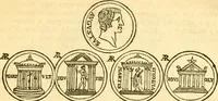 An illustration from C. Suetonius Tranquillus ex recensione Joannis Georgii Graevii ... : accedunt notae selectiores aliorum (1708)