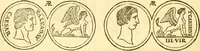 An illustration from C. Suetonius Tranquillus ex recensione Joannis Georgii Graevii ... : accedunt notae selectiores aliorum (1708)