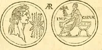 An illustration from C. Suetonius Tranquillus ex recensione Joannis Georgii Graevii ... : accedunt notae selectiores aliorum (1708)
