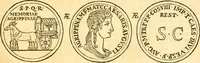 An illustration from C. Suetonius Tranquillus ex recensione Joannis Georgii Graevii ... : accedunt notae selectiores aliorum (1708)