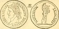 An illustration from C. Suetonius Tranquillus ex recensione Joannis Georgii Graevii ... : accedunt notae selectiores aliorum (1708)