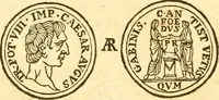 An illustration from C. Suetonius Tranquillus ex recensione Joannis Georgii Graevii ... : accedunt notae selectiores aliorum (1708)
