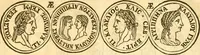 An illustration from C. Suetonius Tranquillus ex recensione Joannis Georgii Graevii ... : accedunt notae selectiores aliorum (1708)