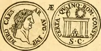 An illustration from C. Suetonius Tranquillus ex recensione Joannis Georgii Graevii ... : accedunt notae selectiores aliorum (1708)