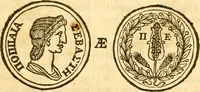 An illustration from C. Suetonius Tranquillus ex recensione Joannis Georgii Graevii ... : accedunt notae selectiores aliorum (1708)