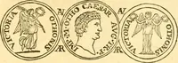 An illustration from C. Suetonius Tranquillus ex recensione Joannis Georgii Graevii ... : accedunt notae selectiores aliorum (1708)