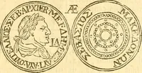 An illustration from C. Suetonius Tranquillus ex recensione Joannis Georgii Graevii ... : accedunt notae selectiores aliorum (1708)