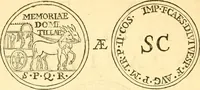 An illustration from C. Suetonius Tranquillus ex recensione Joannis Georgii Graevii ... : accedunt notae selectiores aliorum (1708)