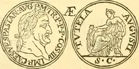 An illustration from C. Suetonius Tranquillus ex recensione Joannis Georgii Graevii ... : accedunt notae selectiores aliorum (1708)