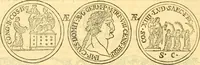 An illustration from C. Suetonius Tranquillus ex recensione Joannis Georgii Graevii ... : accedunt notae selectiores aliorum (1708)