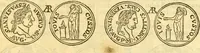 An illustration from C. Suetonius Tranquillus ex recensione Joannis Georgii Graevii ... : accedunt notae selectiores aliorum (1708)