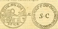 An illustration from C. Suetonius Tranquillus ex recensione Joannis Georgii Graevii ... : accedunt notae selectiores aliorum (1708)