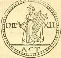An illustration from C. Suetonius Tranquillus ex recensione Joannis Georgii Graevii ... : accedunt notae selectiores aliorum (1708)