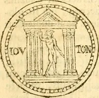 An illustration from C. Suetonius Tranquillus ex recensione Joannis Georgii Graevii ... : accedunt notae selectiores aliorum (1708)