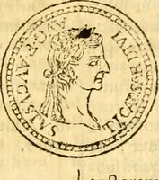 An illustration from C. Suetonius Tranquillus ex recensione Joannis Georgii Graevii ... : accedunt notae selectiores aliorum (1708)