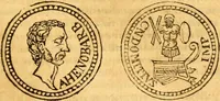 An illustration from C. Suetonius Tranquillus ex recensione Joannis Georgii Graevii ... : accedunt notae selectiores aliorum (1708)