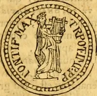 An illustration from C. Suetonius Tranquillus ex recensione Joannis Georgii Graevii ... : accedunt notae selectiores aliorum (1708)
