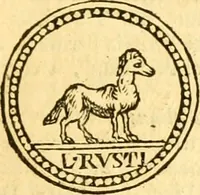 An illustration from C. Suetonius Tranquillus ex recensione Joannis Georgii Graevii ... : accedunt notae selectiores aliorum (1708)