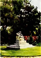 Picture 13 of 25 from A book of English gardens, written (1906), leaf 226