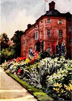 An illustration from A book of English gardens, written (1906)