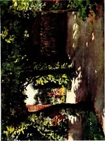 An illustration from A book of English gardens, written (1906)