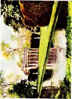 An illustration from A book of English gardens, written (1906)
