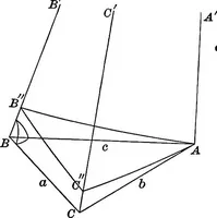 An illustration from Non-Euclidean geometry (1901)