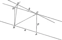 An illustration from Non-Euclidean geometry (1901)