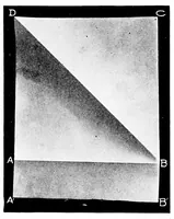 An illustration from T. Sundara Row's Geometric exercises in paper folding; (1901)