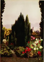An illustration from Royal palaces & gardens (1916)