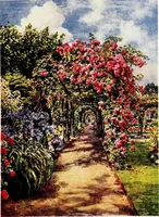 An illustration from Gardens of England (1911)