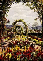 An illustration from Gardens of England (1911)