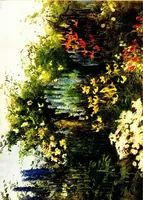 An illustration from Flower grouping in English, Scotch & Irish gardens; notes & 56 sketches in colour (1907)