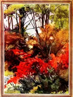 An illustration from Flower grouping in English, Scotch & Irish gardens; notes & 56 sketches in colour (1907)