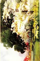 An illustration from Flower grouping in English, Scotch & Irish gardens; notes & 56 sketches in colour (1907)