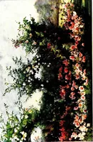 An illustration from Flower grouping in English, Scotch & Irish gardens; notes & 56 sketches in colour (1907)