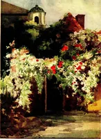 An illustration from Flower grouping in English, Scotch & Irish gardens; notes & 56 sketches in colour (1907)