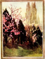 An illustration from Flower grouping in English, Scotch & Irish gardens; notes & 56 sketches in colour (1907)