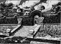 An illustration from Gardens in the making (1914)