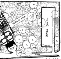 An illustration from Gardens in the making (1914)