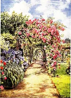An illustration from The charm of gardens (1910)