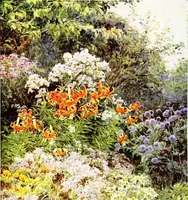 An illustration from The charm of gardens (1910)