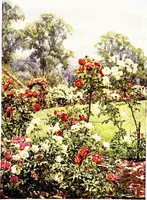 An illustration from The charm of gardens (1910)