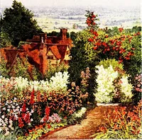 An illustration from The charm of gardens (1910)