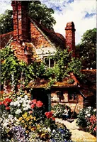 An illustration from The charm of gardens (1910)