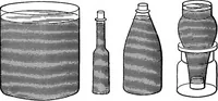 An illustration from Inductive elementary physical science with inexpensive apparatus, and without laboratory equipment (1897)