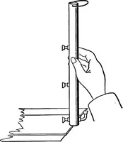 An illustration from Inductive elementary physical science with inexpensive apparatus, and without laboratory equipment (1897)