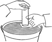 An illustration from Inductive elementary physical science with inexpensive apparatus, and without laboratory equipment (1897)