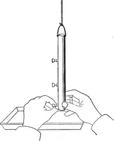 An illustration from Inductive elementary physical science with inexpensive apparatus, and without laboratory equipment (1897)